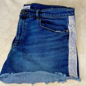 LOFT DENIM JEAN SHORTS